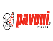 Pavoni Italia logo: A sleek and stylish logo.